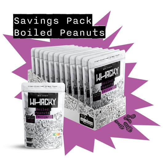 Boiled Peanuts Teriyaki 12x 220g