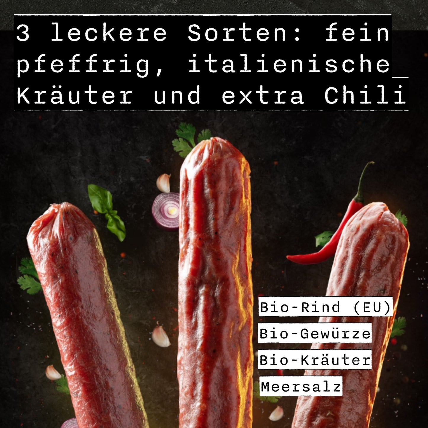 Organic Beef Sticks Mix 9x 32g