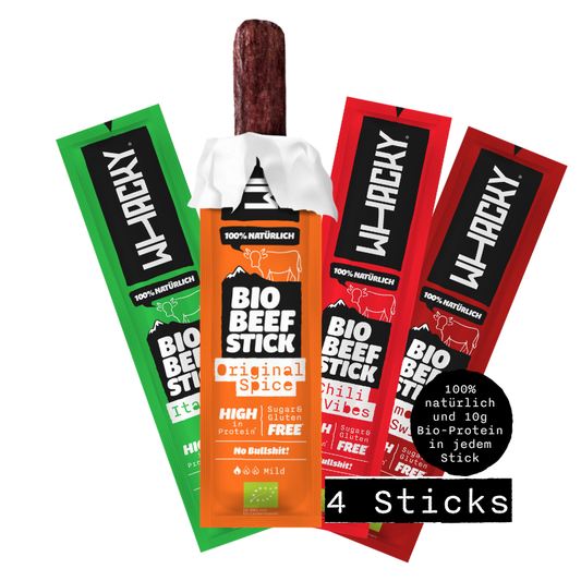 Organic Beef Sticks Sample Pack 3 x 32g 