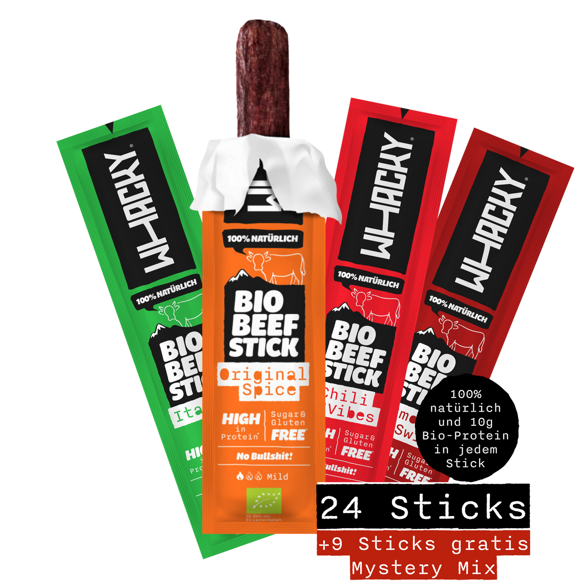 Organic Beef Sticks Mix x24