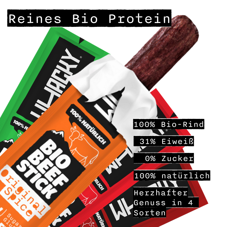 Organic Beef Sticks Sample Pack 3 x 32g 