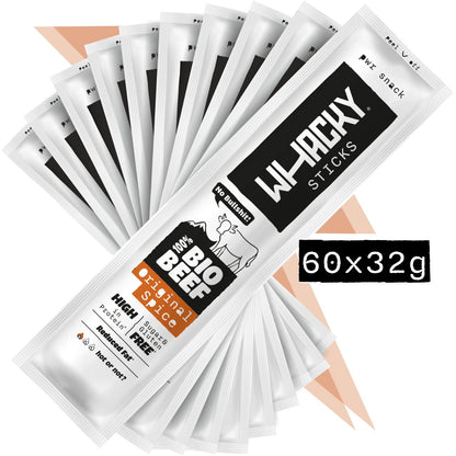 Organic Beef Sticks Original Spice 60x 32g