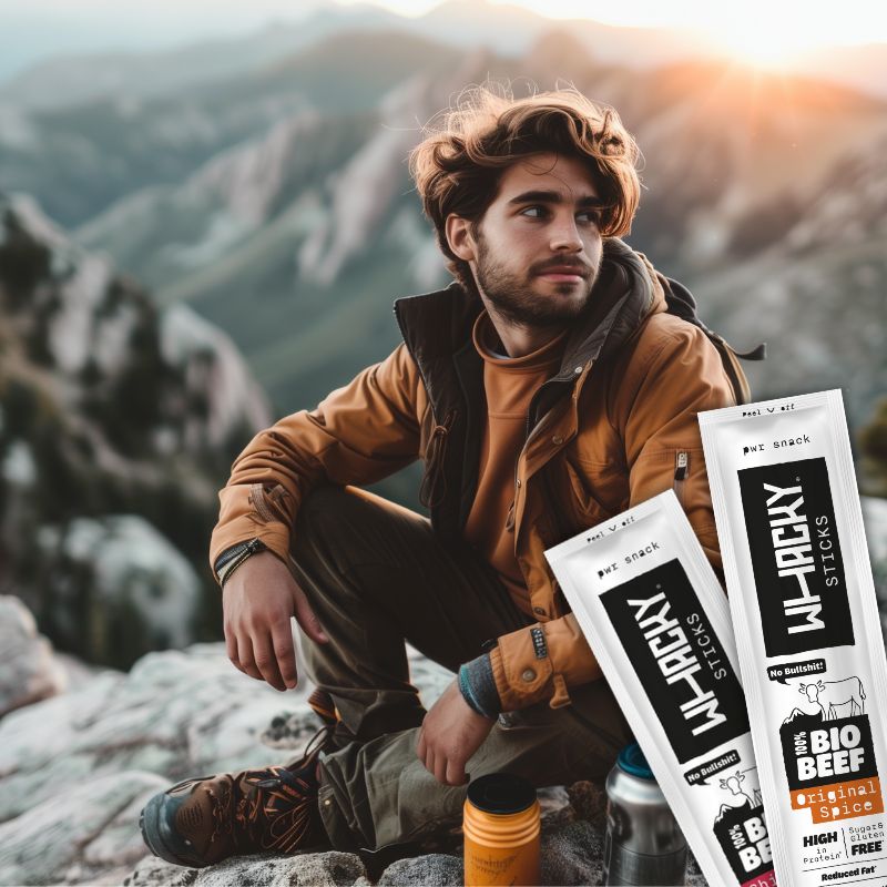 Carnivore Snacks für unterwegs – Bio Beef Sticks ohne Kühlung