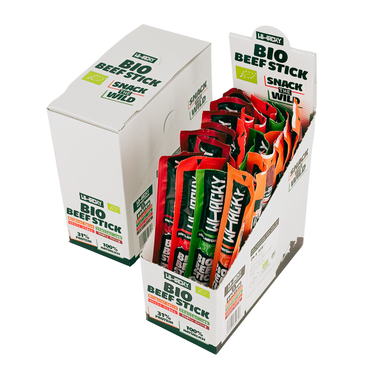 Organic Beef Sticks Mix x24